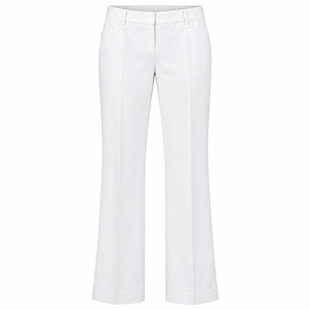 Express Design Studio Dress Pants Size 6R White Professional Stretch Straight